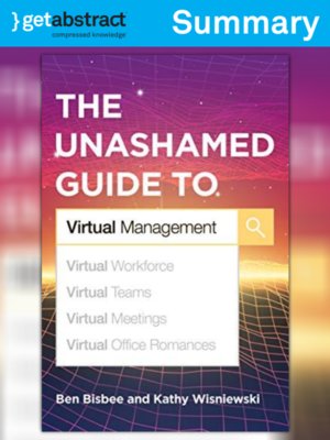 cover image of The Unashamed Guide to Virtual Management (Summary)